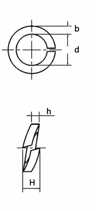 Edelstahl Sicherungsringe packs