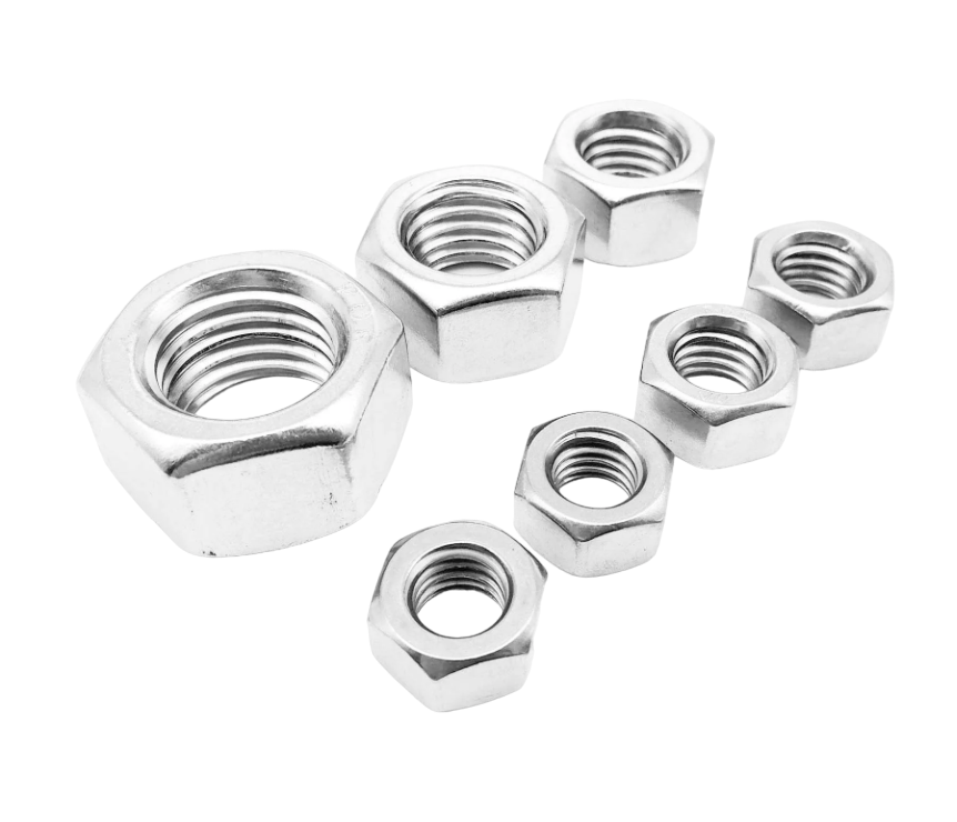 Edelstahl Sechskantmuttern packs