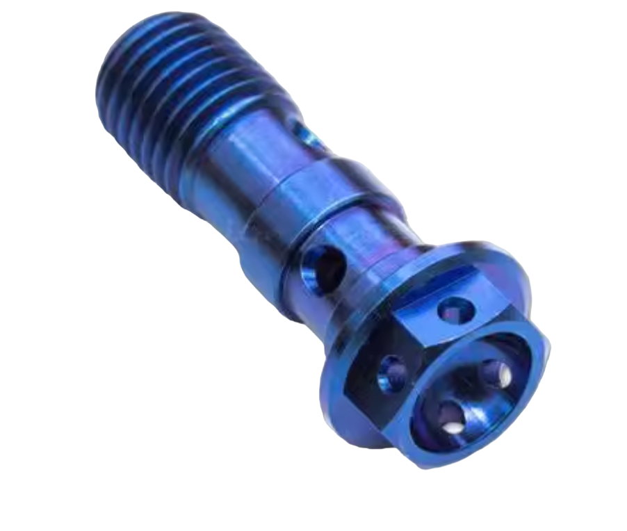 Titan Doppel Hohl Schraube M10x1,00mm