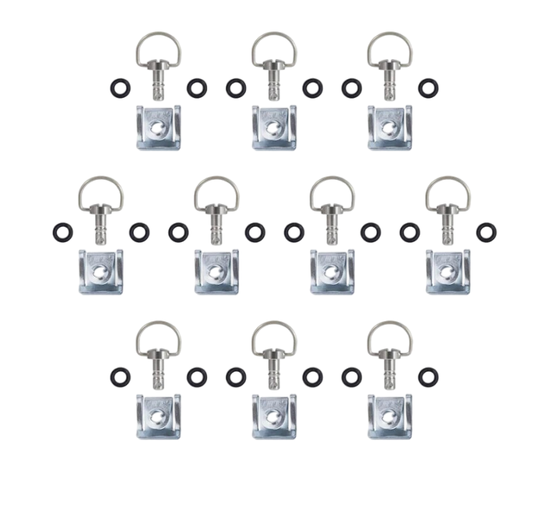 Edelstahl D-Ring Schnellspanner (Quick Release)